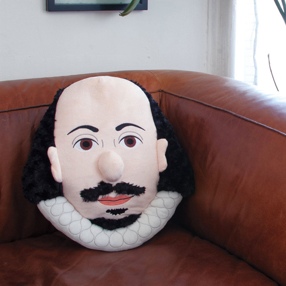 Shakespeare Portrait Stuffed Pillow