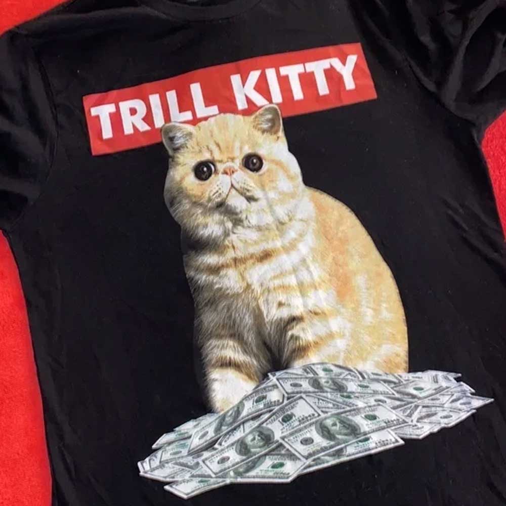 Trill Kitty - Forever 21 T-Shirt