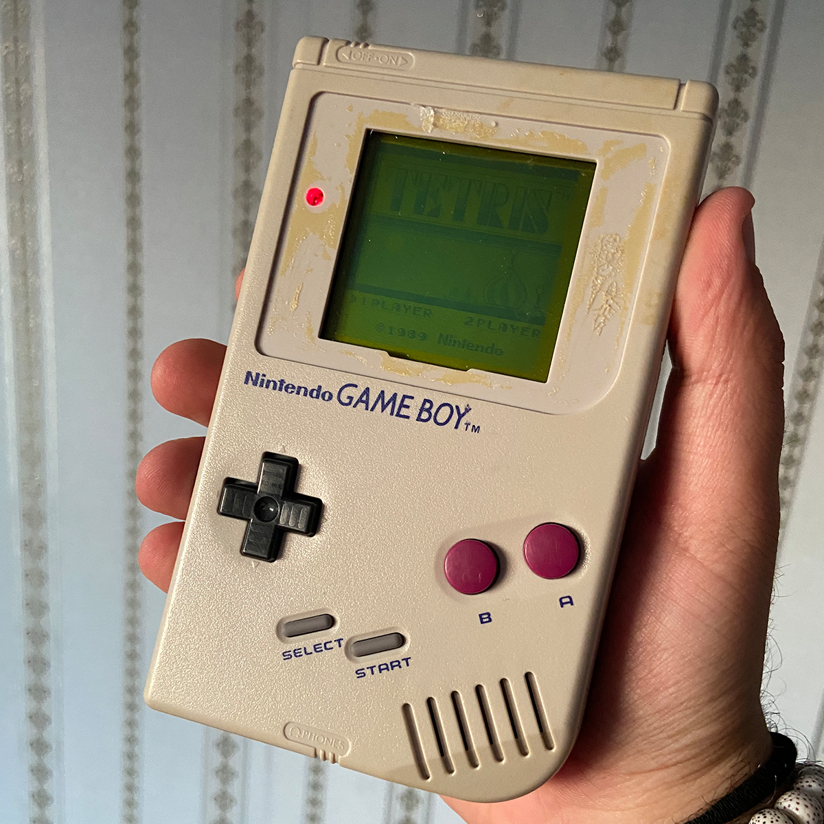 VINTAGE NINTENDO GAMEBOY (DMG-01 1989) + Tetris Game