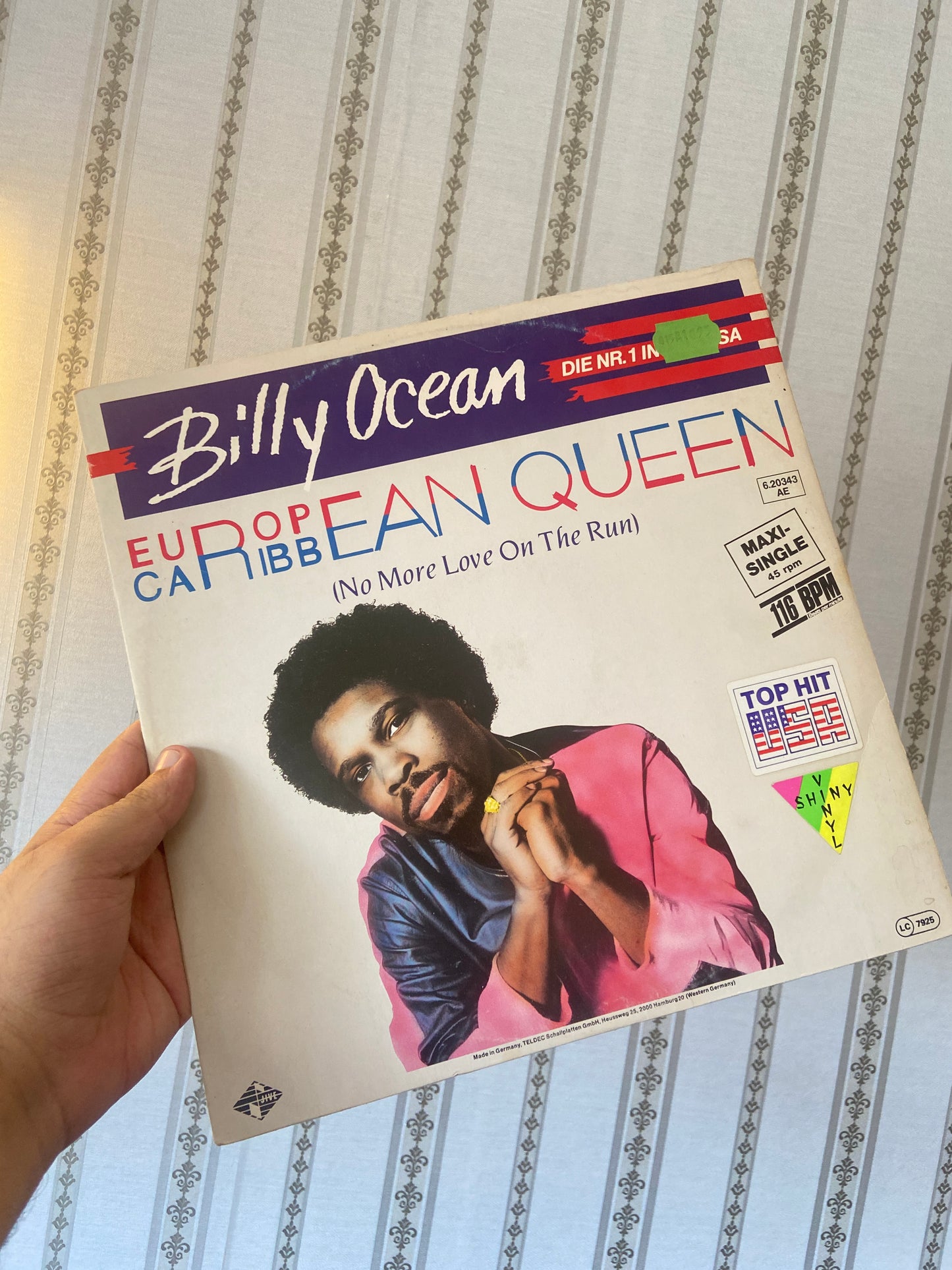 Billy Ocean - European queen Single (2000) (Transparent Green) 12" Vinyl