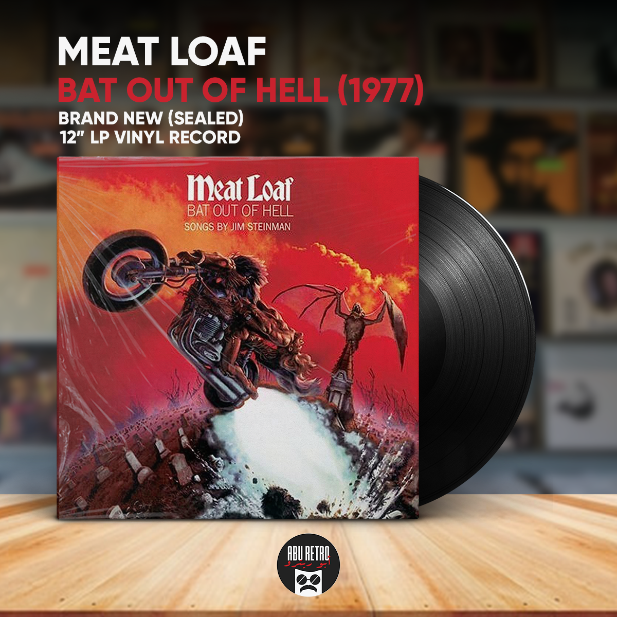 Meat Loaf - Bat Out Of Hell - Vinyl