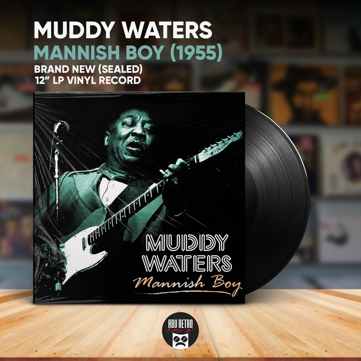 Muddy Waters - Mannish Boy 1955 - Vinyl