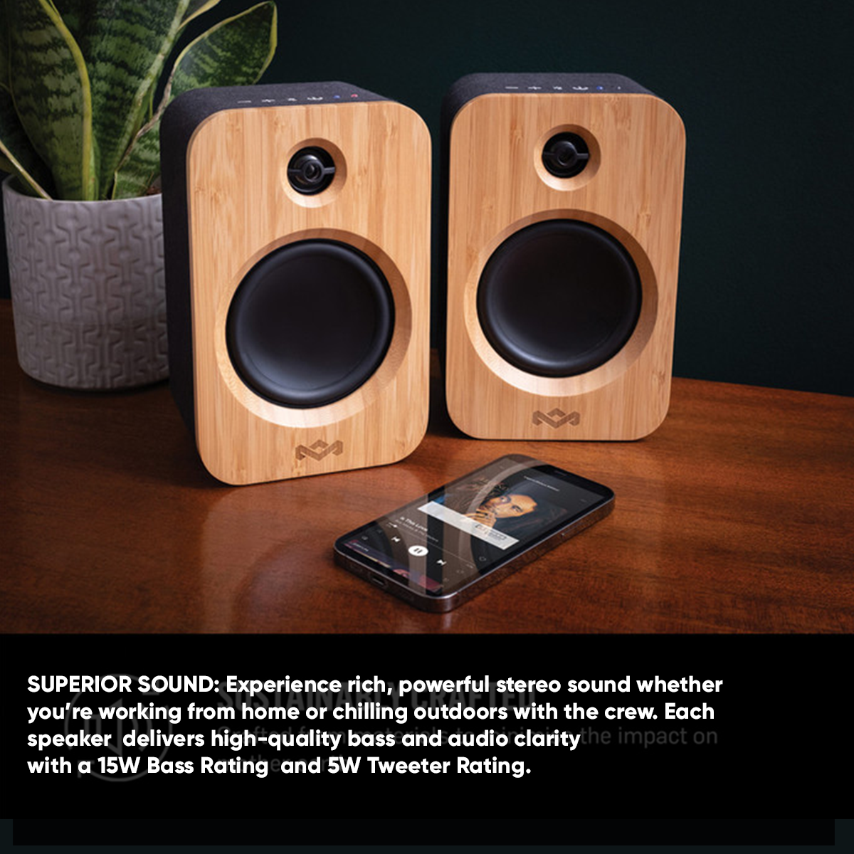 BLUETOOTH VINYL PLAYER + SPEAKERS BUNDLE