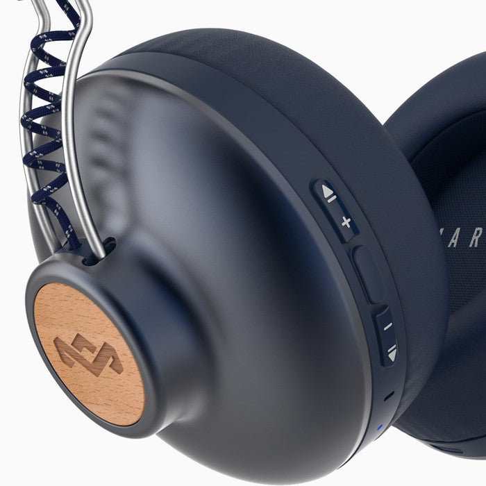 HOUSE OF MARLEY - POSITIVE VIBRATION 2 WIRELESS HEADPHONES - Blue