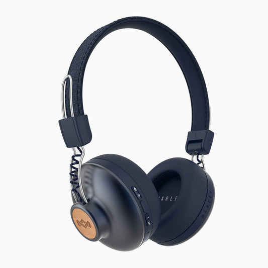 HOUSE OF MARLEY - POSITIVE VIBRATION 2 WIRELESS HEADPHONES - Blue