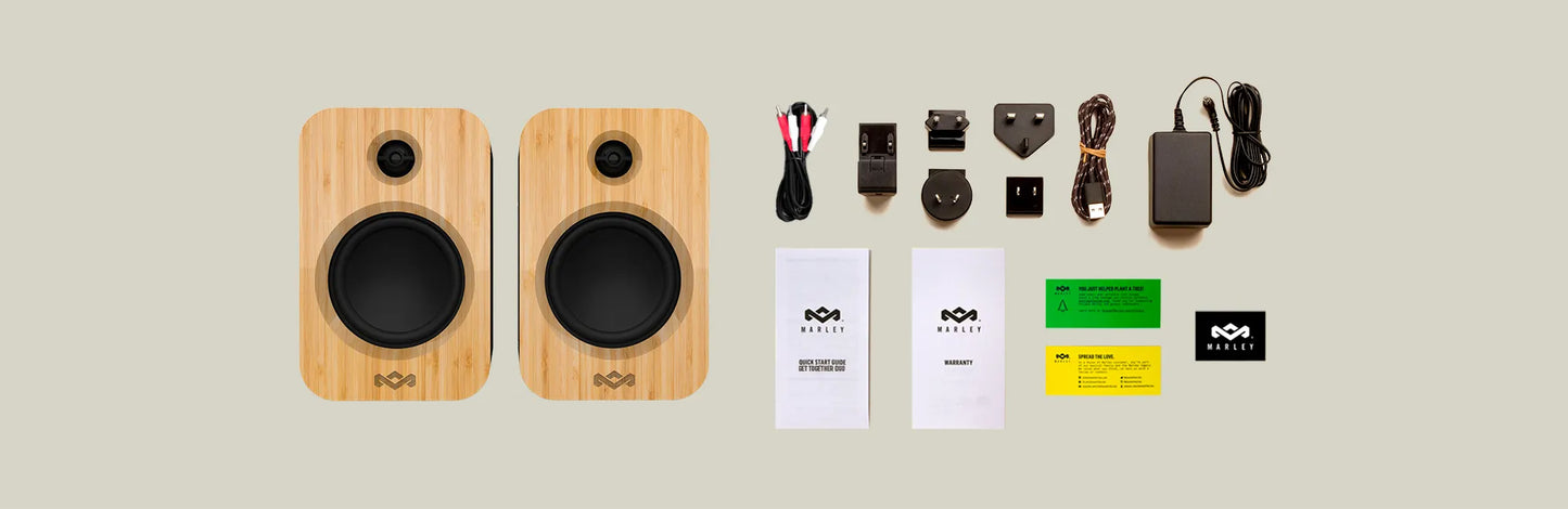 HOUSE OF MARLEY - GET TOGETHER DUO BLUETOOTH® SPEAKERS