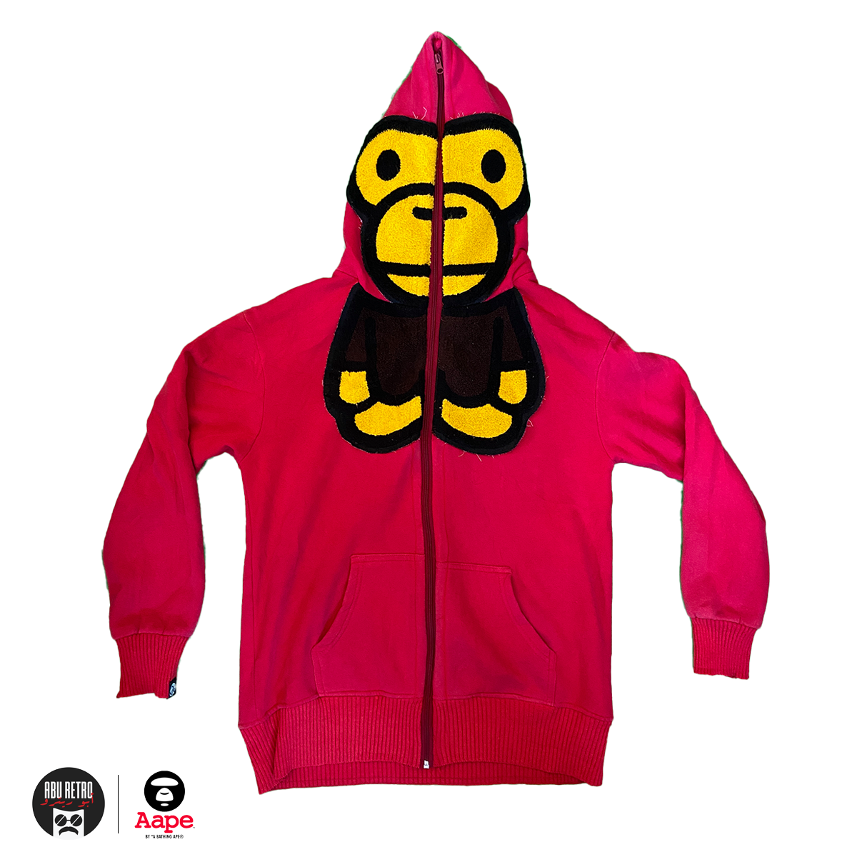 AAPE Baby Milo Full Zip Up Hoodie (Replica)