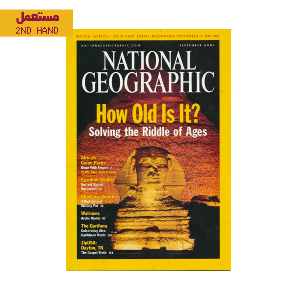 National Geographic September - 2001