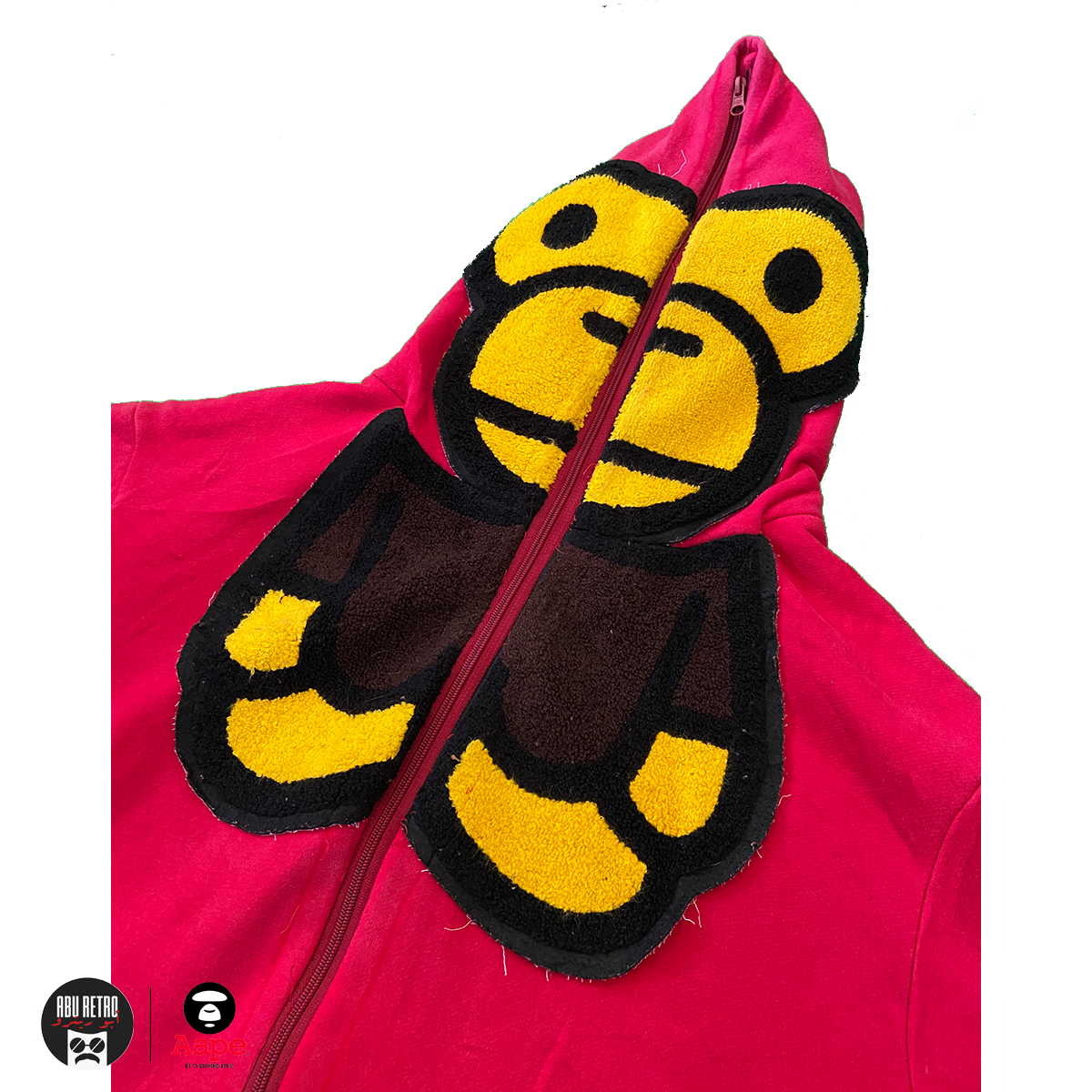 AAPE Baby Milo Full Zip Up Hoodie (Replica)