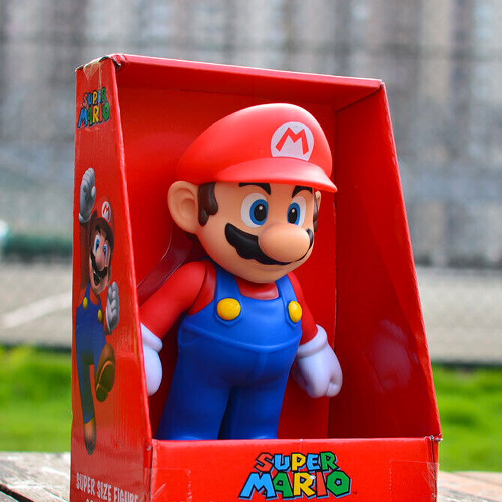 Super Mario Brothers Toys Large Size 9" Mario Action Figure