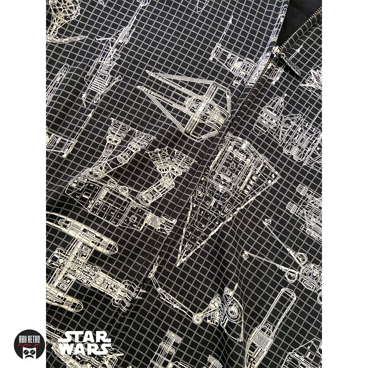 STAR WARS Original Zip Up Hoodie - MEDIUM