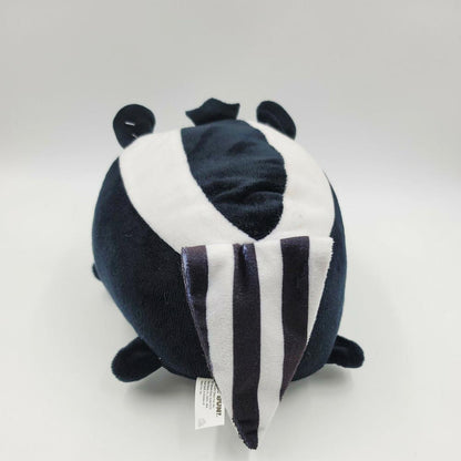 Bun Bun Skunk Plush 8" Black and White Striped Stackable Squishable Squishy