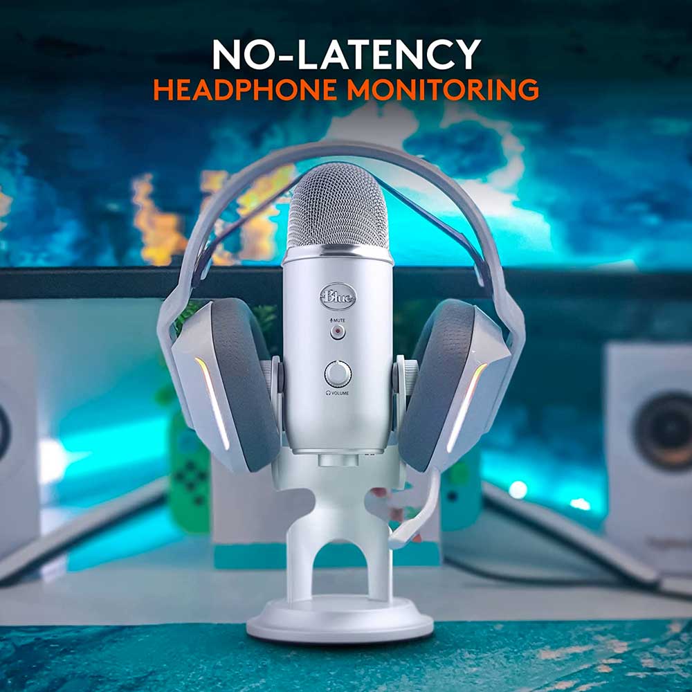 Blue Yeti USB Microphone  - Silver