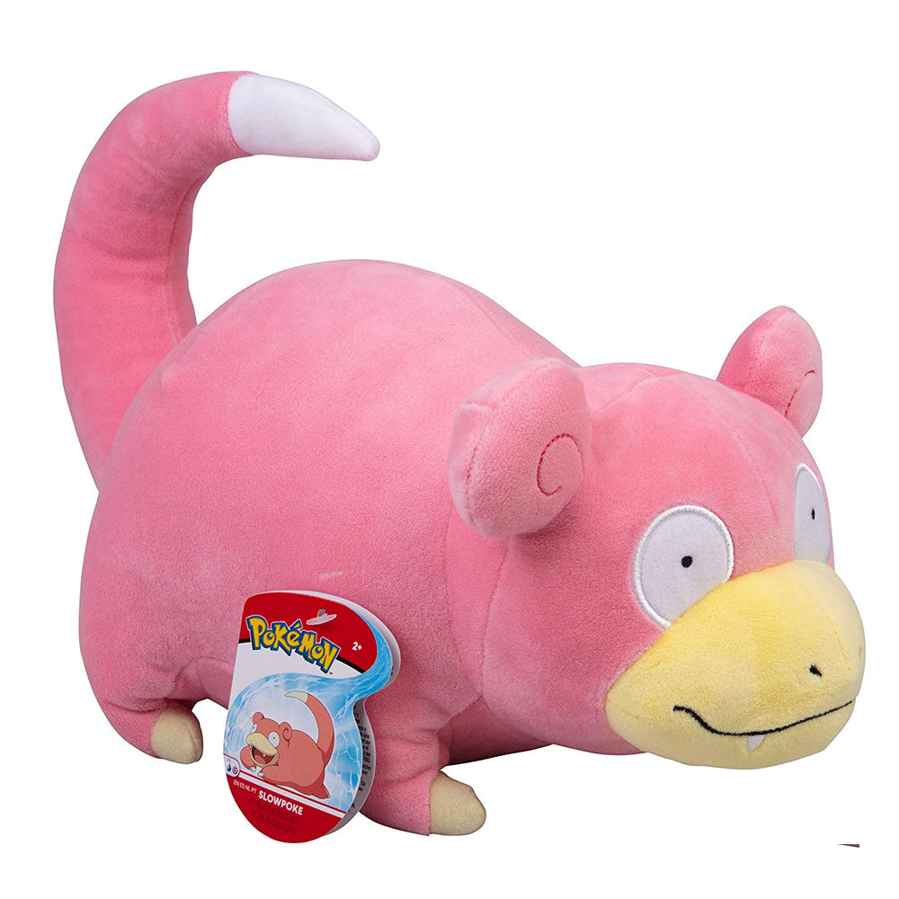 Pokémon 12" Large Slowpoke Plush - Officially Licensed Stuffed Animal Toy