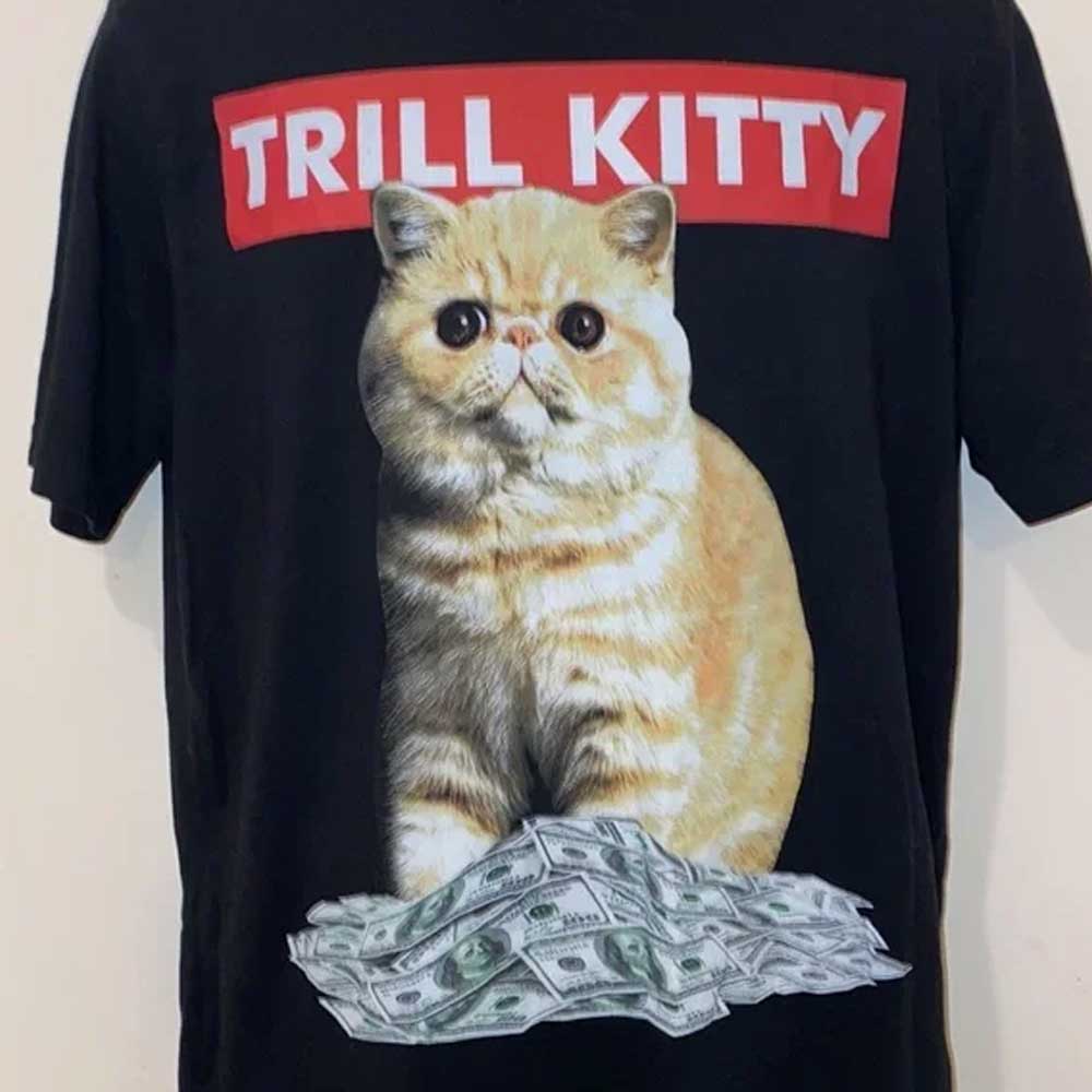 Trill Kitty - Forever 21 T-Shirt