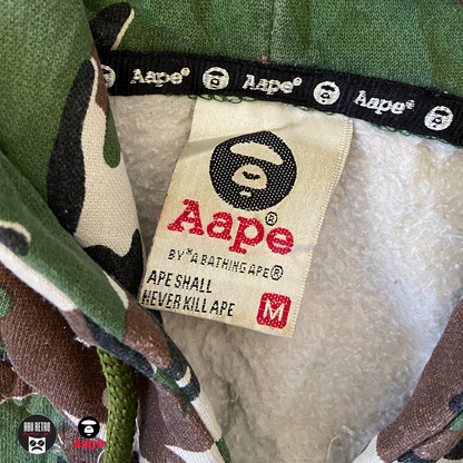AAPE by A Bathing Ape Camo Zip Up Hoodie (Replica) - MEDIUM
